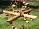 Beaded Bamboo Wind Chime