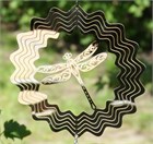 Cosmo Spinner Wind Chime with Dragonfly