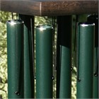 Nature&#39;s Melody Wind Chime, 36 inch forest green