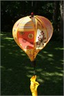 Standard Hot Air Balloon Spinner, Yellow Patchwork