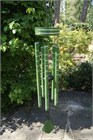 Chorus 40 inch wind chime, fresh green