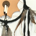 Arapaho Dream Catcher, black