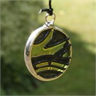 Green and Black Butterfly Wind Chime