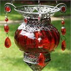 Red Moroccan Tea Light Lantern