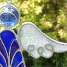 Blue and Purple Angel Wind Chime