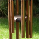 Nature&#39;s Melody Wind Chime, 18 inch bronze