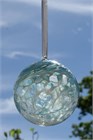 Pastel Blue Glass Ball, 10 cm