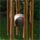 Nature&#39;s Melody Wind Chime, 14 inch bronze