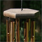 Nature&#39;s Melody Wind Chime, 14 inch bronze