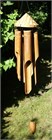 Padi Hat Bamboo Wind Chime, large