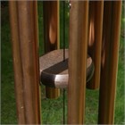 Nature&#39;s Melody Wind Chime, 28 inch bronze