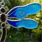 Blue Dragonfly Wind Chime