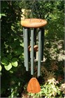 Festival 24 inch Wind Chime, forest green (8 chimes)