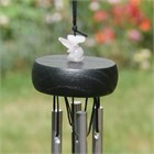 Woodstock  Mini Chime with  Rose Quartz