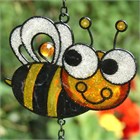Happy Bee Wind Chime