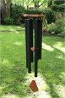 Nature&#39;s Melody Wind Chime, 42 inch black