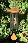 Nature&#39;s Melody Wind Chime, 24 inch silver