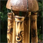 Sunburst Bamboo Wind Chime, medium