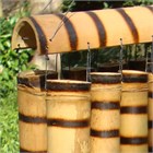 Tiger Bamboo Wind Chime