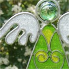 Green Angel Wind Chime