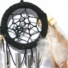 Dream Catcher with Chimes, black