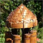 Padi Hat Bamboo Chime, medium