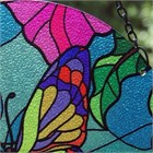 Butterfly Glass Suncatcher