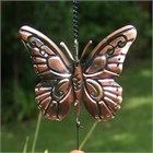 Bronze Butterfly Wind Chime