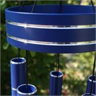 Chorus 40 inch wind chime, cobalt blue