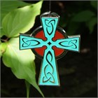 Woodstock Celtic Cross Wind Chime