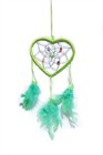 Little Heart Dream Catcher, green