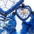 Multi-Heart Dream Catcher, Blue