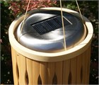 Woodstock Aloha Solar Chime - Natural