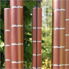 Chorus 40 inch wind chime, rose gold