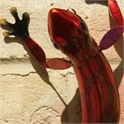 Red Metal Gecko, 27 cm