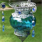 Blue Moroccan Tea Light Lantern