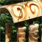 Curly Tiger Cub Bamboo Wind Chime