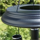 Concerto 60 inch wind chime, satin black