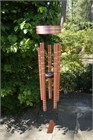 Chorus 40 inch wind chime, rose gold