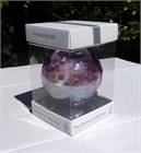 Amethyst Glass Ball, 10 cm