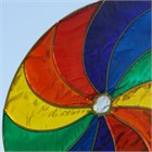 Swirly Rainbow Suncatcher