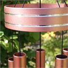 Chorus 40 inch wind chime, rose gold