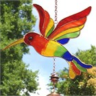 Rainbow Hummingbird Wind Chime