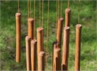 Beaded Bamboo Wind Chime